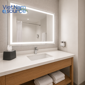 เฟอร์นิเจอร์ห้องนอนโรงแรมร่วมสมัย Garner Inn ผลิตจากวัสดุลามิเนตป้องกันรอยขีดข่วนและ MDF เกรดเชิงพาณิชย์สำหรับโครงการห้องพัก - Product Image 1