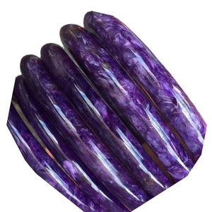 Natural <span class=keywords><strong>Darrk</strong></span> druzy púrpura BangleSoul StoneStrong PhysicalEmotional HealingRelieves StressLarge Charoite - Product Image 5
