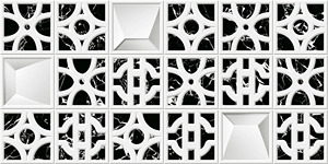 Carreaux muraux Premium Choice de qualité supérieure, carreaux d'élévation Asia Tiles 300x600mm pour la protection solaire. - Product Image 2