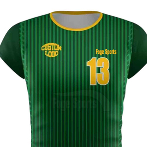 Maillot de volley-ball à séchage rapide, personnalisable avec logo d'équipe, léger, vêtement de sport pour compétition et entraînement - Product Image 4