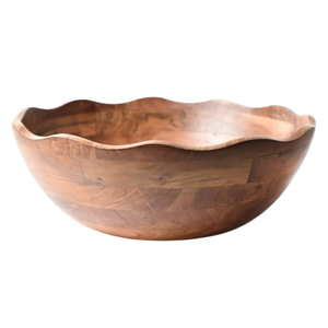 Handmade 100% Natural Mango Wood Bowl For Salad Fruit Bowl <b>Pasta</b> Bowl For Dining Table Center Piece For Table Top Decor - Product Image 5