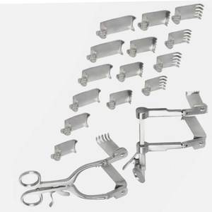 Retractor cervical Caspar para columna vertebral, juego completo de instrumentos ortopédicos, aprobado por la CE, acero inoxidable, EE. UU. y Europa - Product Image 6