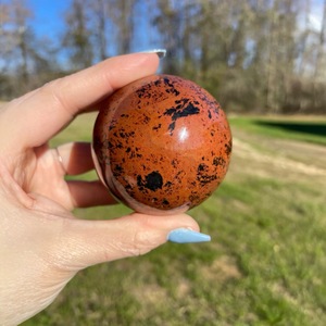 Wholesale Dynamic <b>Crystal</b> Natural Red Obsidian <b>Crystal</b> Ball Quality Semi-Precious Stone Craft Carved Gemstone Home Decoration - Product Image 5