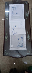 ผ้าปูโต๊ะปะการังปักด้วยด้ายสีเขียวรุ่นที่ขายดีที่สุดในตอนท้ายของ2024เรารับออเดอร์จำนวนมาก - Product Image 4