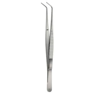 Pinzas Dentales de Acero Inoxidable de Primera Calidad con Puntas Anguladas, Acabado Dall, Pinzas Quirúrgicas Dentales Manuales con Certificación CE de Grip Surgical - Product Image 1