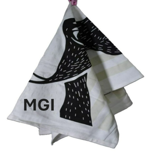 Essuie-tout en coton et lin 100 % biologique, respirant, écologique, avec logo personnalisé imprimé, serviette de cuisine, vente promotionnelle à prix réduit, cadeau - Product Image 2