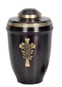 Urne funéraire en métal durable de qualité supérieure pour cendres humaines, commémoration adulte - Product Image 2