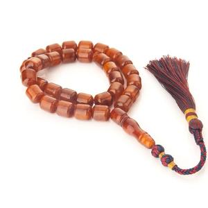 Figurine en résine faite à la main sur le thème de l'ange, Tasbih religieux avec pompon, Dhikr islamique, cadeau spirituel, décoration de la maison - Product Image 4
