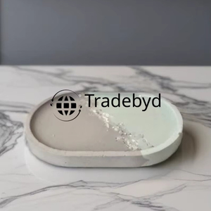 Elegante Bandeja Moderna de Resina, Plato Decorativo Móvil Hecho a Mano de Primera Calidad para Servir en el Hogar, Tradebyd - Product Image 1