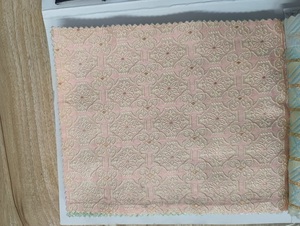 Tissu jacquard en viscose de haute qualité, broderie florale, respirant, couleurs vibrantes, vêtements de mariage pour garçons et filles - Product Image 5