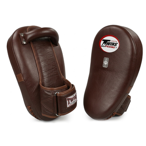 Mitaines de boxe en cuir de vachette véritable, neuves, couleur marron, pour l'entraînement, équipement de protection durable en cuir de vachette véritable. - Product Image 1