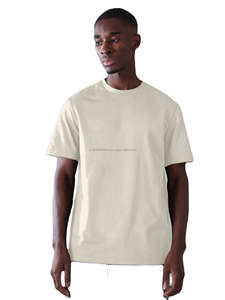 Camisetas de Hombre de Alta Calidad 100% Algodón, Transpirables y de Secado Rápido, Estilo Urbano, Colores Sólidos, Precio - Product Image 3