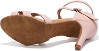 Chaussures de danse latine de haute qualité Baifa Danzo pour femmes, talons salsa, semelle en caoutchouc, satin, couleur personnalisée, pour fêtes et mariages