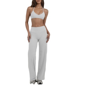 Conjunto Deportivo de Dos Piezas para Mujer, Leggings Ajustados con Cintura Elástica Transpirable y Sujetador Deportivo, Ropa de Gimnasio de Alta Calidad - Product Image 2