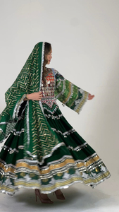 High Street Style Long Sleeves Women's Afghani <b>Dress</b> Dupatta All Season Customized Afghan Kuchi Vintage <b>Dresses</b> For Ladies - Product Image 2