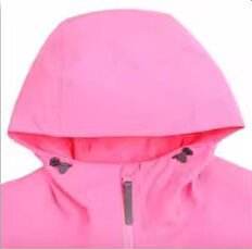 Veste de pluie imperméable d'extérieur avec logo personnalisé, veste coupe-vent softshell unisexe, veste de randonnée - Product Image 4