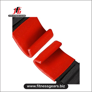 ตะขอเกี่ยวยกน้ำหนัก JUST FITNESS แบบหนาพิเศษ ผลิตจากผ้าสแปนเด็กซ์/โพลีเอสเตอร์ กันลื่น ปรับแต่งสีโลโก้ได้ พร้อมซิปปิด ใช้ได้ทั้งชายและหญิง สำหรับออกกำลังกาย - Product Image 2