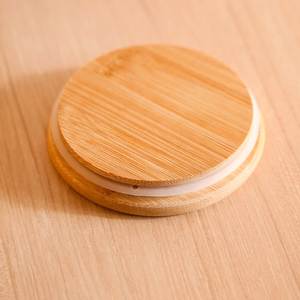 Glass Pantry <b>Jar</b> with Wooden Cap Decorative Food Storage Canister Transparent Kitchen Organizer Pasta Rice Beans Nuts <b>Cookies</b> - Product Image 3