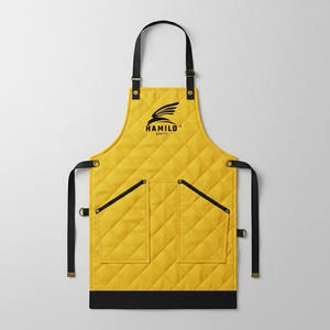 Delantal de Carpintero Ajustable de Algodón Resistente con Correa Cruzada y Bolsa para Herramientas, Uniforme de Trabajo con Color Personalizado para Personal de Restaurantes y Bares - Product Image 5