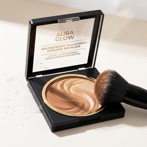 Polvo Bronceador Personalizable a Prueba de Agua para Contorno Facial y Corporal, Iluminador de Maquillaje - Product Image 2