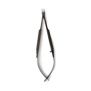 Barraquer Ophthalmic Micro Needle Holder Smooth Silver Manual Stainless Steel Surgical <b>Instrument</b> General CE - Product Image 3