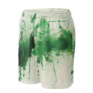 Pantalones Cortos Casuales de Malla para Hombre, con Cordón Ajustable, para Dormir en Casa, Uso Diario, Playa y Vacaciones - Product Image 2