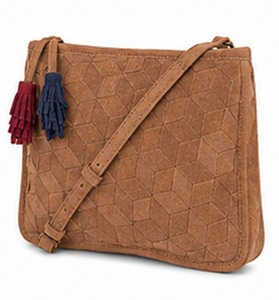 Bolso Bandolera de Piel de Ante Premium Gravs para Mujer, Estilo Vintage, Moda de Verano, con Borlas, Diseño Geométrico, Bolso Mensajero con Cierre Ajustable - Product Image 4