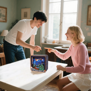 Regali di Compleanno per Donne, Puzzle 3D in Legno, Kit Modellini, Luci Notturne, Decorazioni da Scrivania - per la Stagione Natalizia - Product Image 6