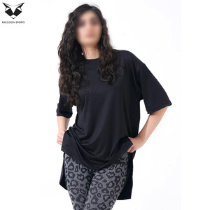 Camiseta Holgada de Gran Tamaño para Mujeres Musulmanas, Estilo Informal, Tejido Suave y Cómodo, para Uso Diario - Product Image 4