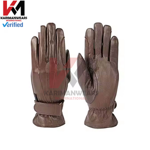 Guantes de Equitación de Cuero Sintético Duradero con Palma Reforzada - Product Image 3