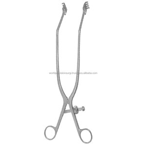 Rétracteur manuel en acier inoxydable Deep Gelpi, auto-serrant, à 4 pointes acérées, pour tissus chirurgicaux, Speedlock, orthopédie et colonne vertébrale - Product Image 2