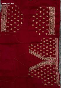 Sari de moda en suave tela de sarga con bordado Banarasi y borde de encaje, para mujer, exportador y proveedor indio de moda. - Product Image 6