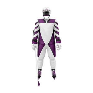 Nouvel uniforme de hockey sur glace confortable pour adultes avec impression par sublimation, broderie du nom de l'équipe OEM, vêtements de sport - Product Image 5