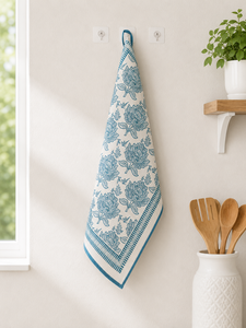 Bird Print <b>Kitchen</b> Towel viscose Linen Hanging Towel for Home - Product Image 6