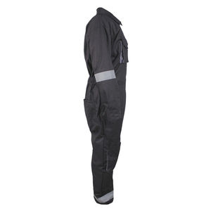 Combinaison de travail imperméable de sécurité pour la construction, prix bas, confortable, fabrication en usine, 100% coton, OEM, orange, première qualité - Product Image 3