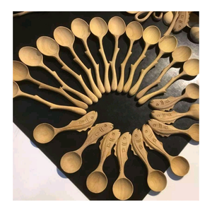 Cuillère en bois pour marques d'articles de cuisine avec design personnalisé et support de distribution en gros - Product Image 1