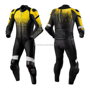 Customized Made Latest Bike Race <b>Suit</b> Made Road Racing High Quality Full Durable Motorcycle Leather <b>Suit</b> <b>Men</b> - Product Image 5