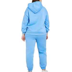 Conjuntos Deportivos de Felpa Ecológicos para Mujer, Venta al Por Mayor, Personalizables, de 2 Piezas, para Correr al Aire Libre, Ropa Casual de Otoño a la Moda - Product Image 6