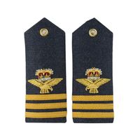 Épaulettes d'uniforme de pilote de qualité supérieure, design personnalisé, MAXPRO INTERNATIONAL, sans sangle, fabriquées au Pakistan