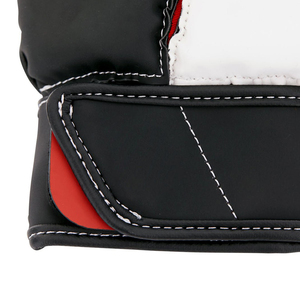 ถุงมือ MMA แบบมืออาชีพพร้อมโลโก้แบบกำหนดเองใหม่ ทนทานต่อการฉีกขาด ผลิตจากหนัง PU ระบายความชื้นได้ดี พร้อมคุณสมบัติยืดหยุ่นเพื่อการรองรับข้อมือ - Product Image 4