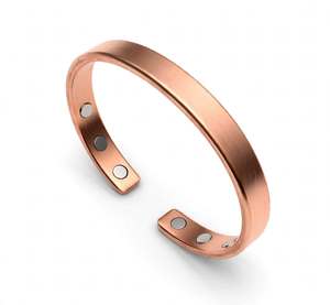 Brazalete Abierto de Latón Bicolor Vintage con Patrón Trenzado Geométrico, Joyería Moderna Unisex, Regalo de Aniversario - Product Image 3