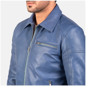 <b>jacket</b> for men men's <b>jackets</b> Genuine <b>Leather</b> <b>Jacket</b> with <b>Long</b> Sleeve Latest Design High Quality Best Popular Style New Condition - Product Image 6