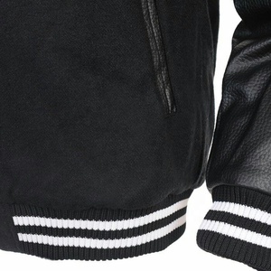 Custom Logo Unisex Chenille Patch Embroidery Casual Streetwear Vintage Baseball <b>Jacket</b> <b>Long</b> Sleeves <b>Men</b> Letterman Varsity <b>Jacket</b> - Product Image 3