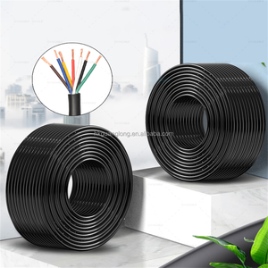 Low Voltage 3/4 Cores AC Power black Cable <b>Electrical</b> <b>Wires</b> Copper Conductor Insulated Power Cable <b>Wire</b> - Product Image 6