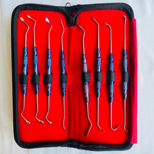 ชุดเครื่องมือยกไซนัสระดับพรีเมียม 8 ชิ้น ยี่ห้อ Jamso Industries สำหรับการปลูกถ่ายฟัน ทำจากไทเทเนียมสีน้ำเงิน ได้รับการรับรองมาตรฐาน CE และ ISO13485 ระดับ Class I - Product Image 5