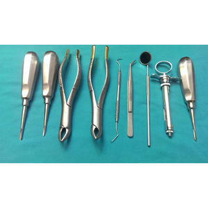 High Quality Manual Dental Examination <b>Set</b> <b>Pliers</b> Elevators Curettes Probes Filling Instruments CE Certified by Blush surgical - Product Image 3