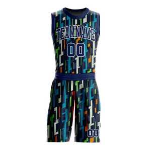 Uniforme de Baloncesto de Poliéster de Alta Calidad, Conjunto Completo, Ropa Deportiva, Uniforme de Baloncesto Personalizado para Equipo o Club, Nuevo Estilo - Product Image 2