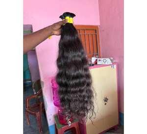 Cabello Humano Virgen Natural de Primera Calidad a Precio de Fábrica, Extensiones de Cabello Ondulado Natural de un Solo Donante, para Salón Profesional - Product Image 3