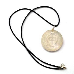 งานฝีมือหินกึ่งมีค่า อาเกต จักระ หินแกะสลักสองด้าน สำหรับเสริมฮวงจุ้ย - Product Image 2