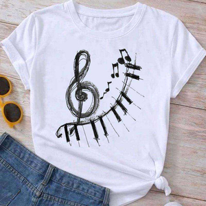 Camisetas de Mujer de Alta Calidad, Multicolores, 100% Algodón, con Logotipo Personalizado, Camisetas con Estampado Gráfico, Camisetas Extra Grandes para Mujer - Product Image 5